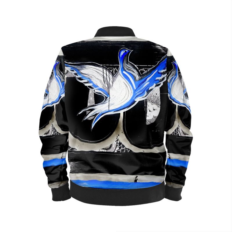"BLUE BIRD" MENS BOMBER JACKET