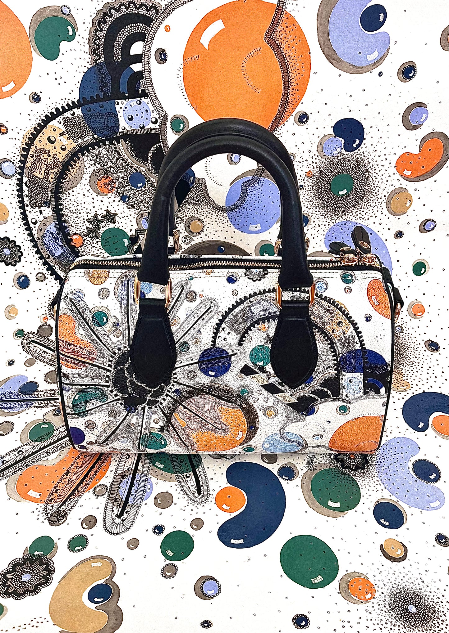 "ORANGEADE" MINI DUFFLE BAG