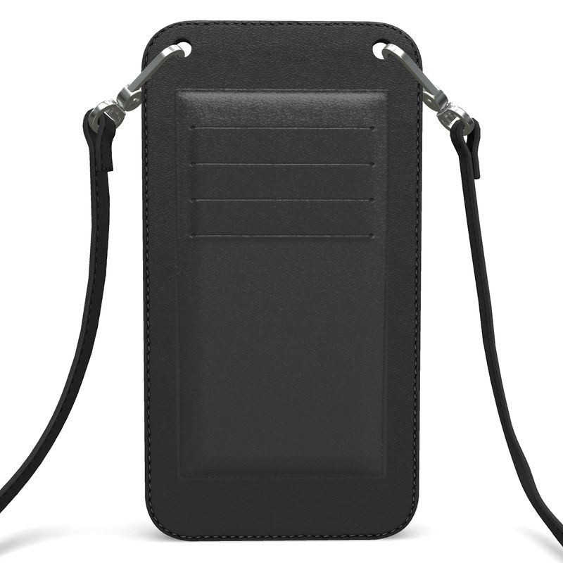 "LOVE" LEATHER PHONE CASE WITH STRAP