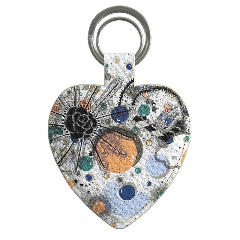 "ORANGEADE" LEATHER KEYRING