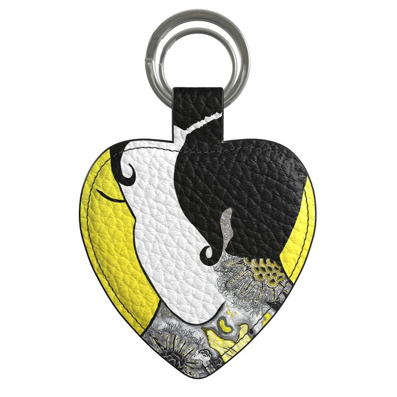 "JOSEPHINE" LEATHER KEYRING